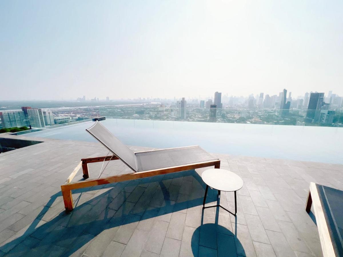 2 Bedroom Luxury Apartment 3 Min Walk From Bts Ekkamai Bangkok Exterior foto